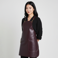 Brown Bartender Leather Apron Design 1