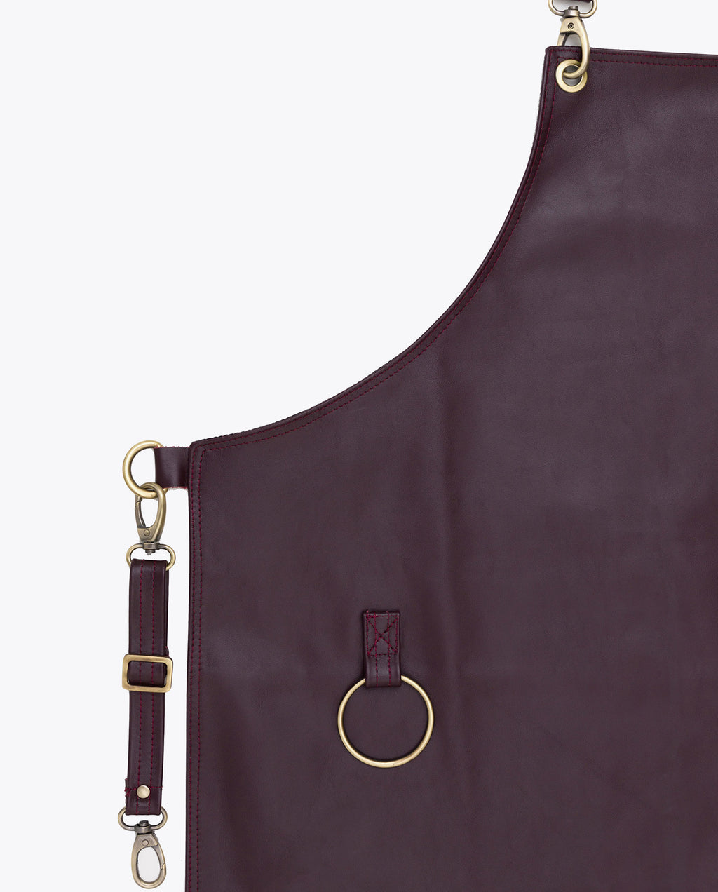 Brown Bartender Leather Apron Design 1